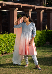 Aayat – Shaded Elegance Kurta Set