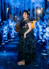 Midnight elegance in black
