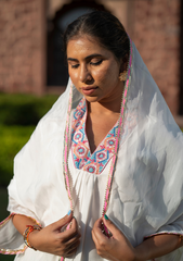 Farhana – Chanderi Kurta Set with Hand Embroidery