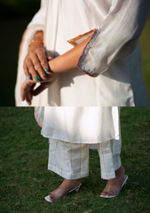 Farhana – Chanderi Kurta Set with Hand Embroidery