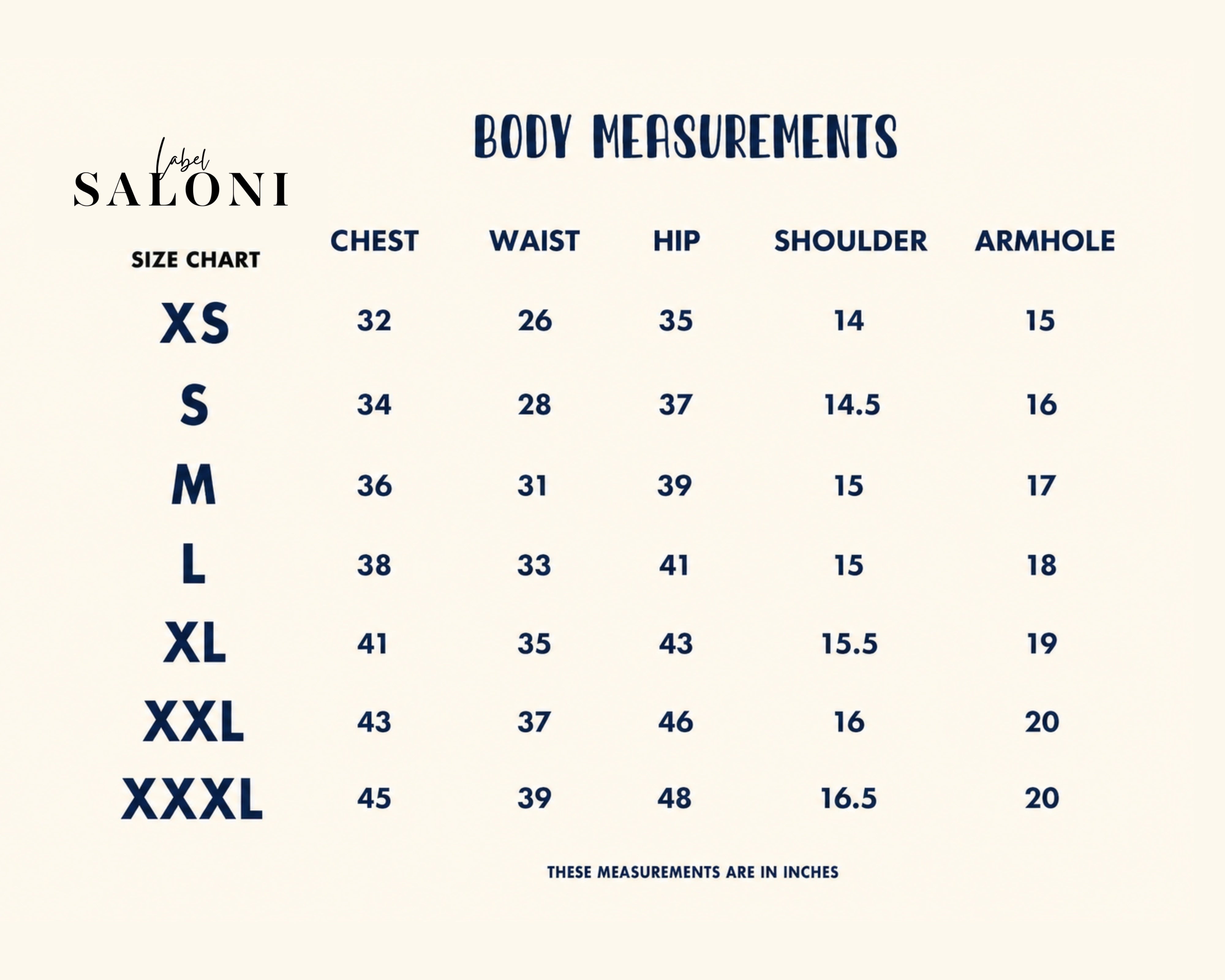 Label Saloni